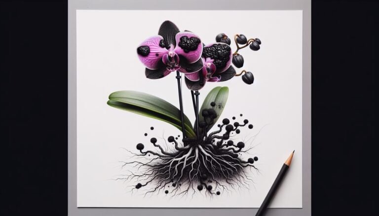 orchid black rot treatment
