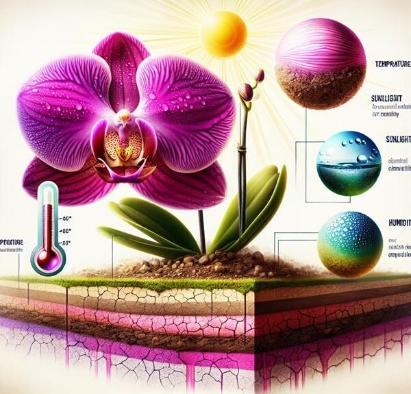 orchid blooming season variables
