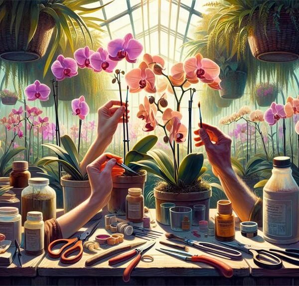 orchid breeding success tips