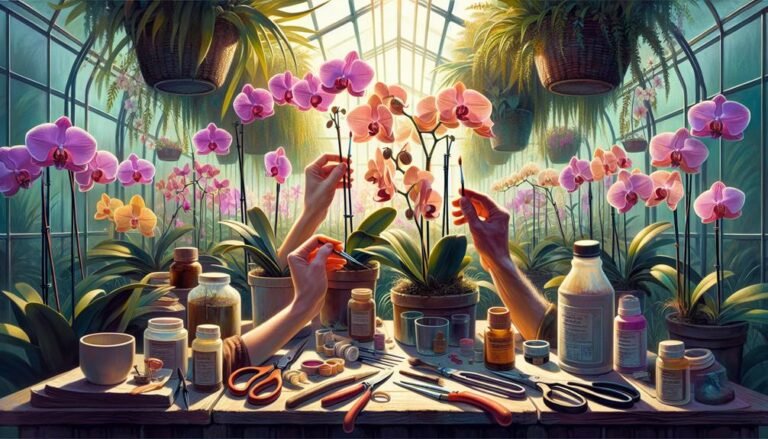 orchid breeding success tips