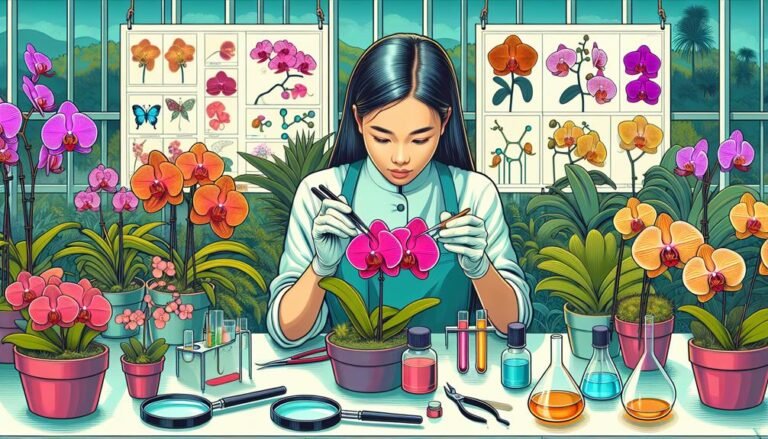 orchid breeding techniques detailed