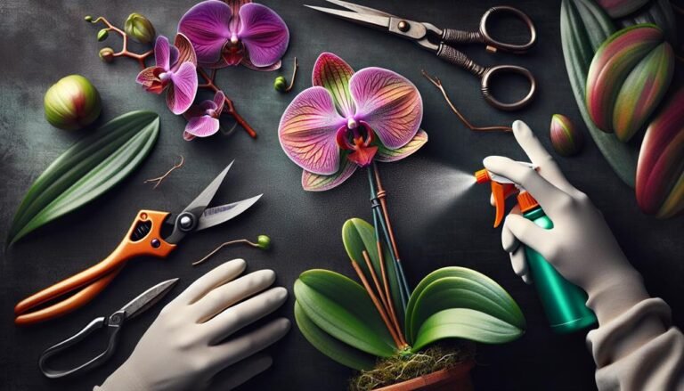 orchid care for infections