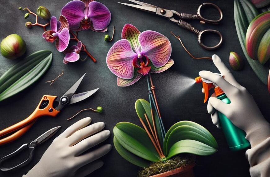 orchid care for infections