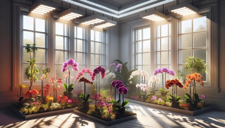 orchid care light tips