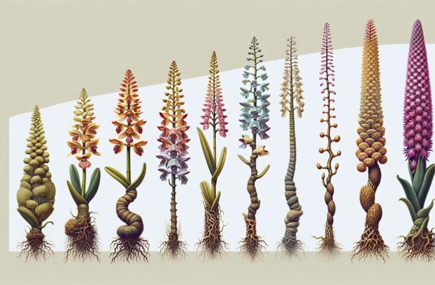 orchid column evolution trends