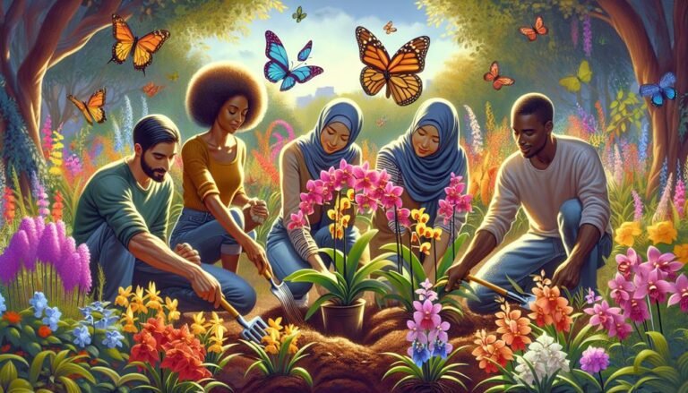 orchid conservation community engagement