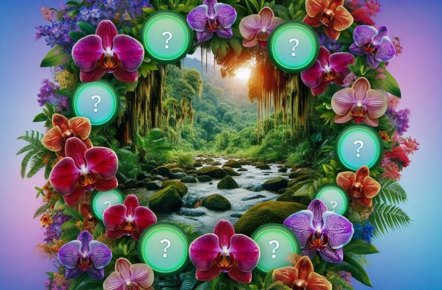orchid conservation in rainforest