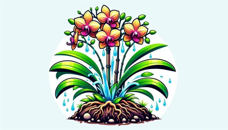 orchid crown rot prevention