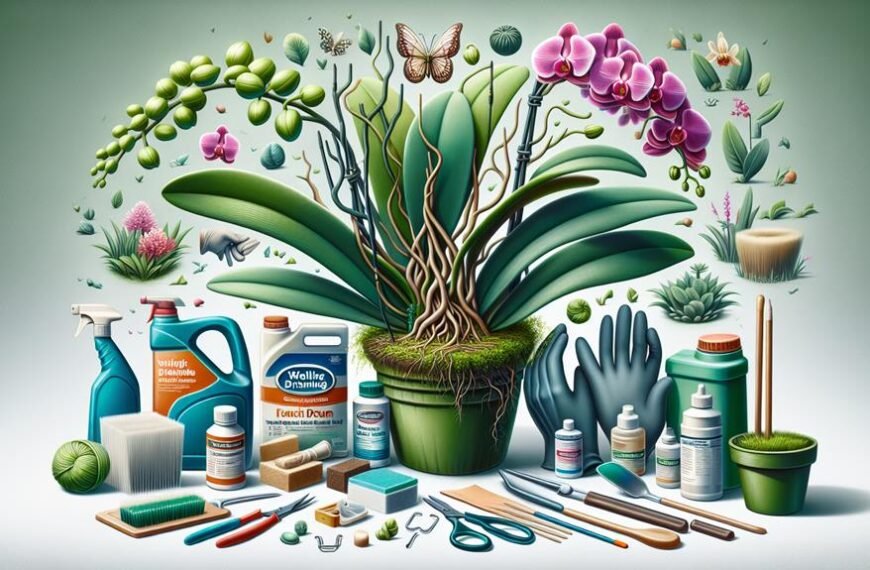 orchid crown rot prevention