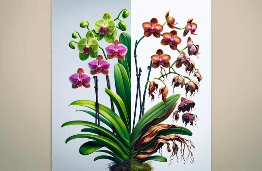 orchid crown rot prevention
