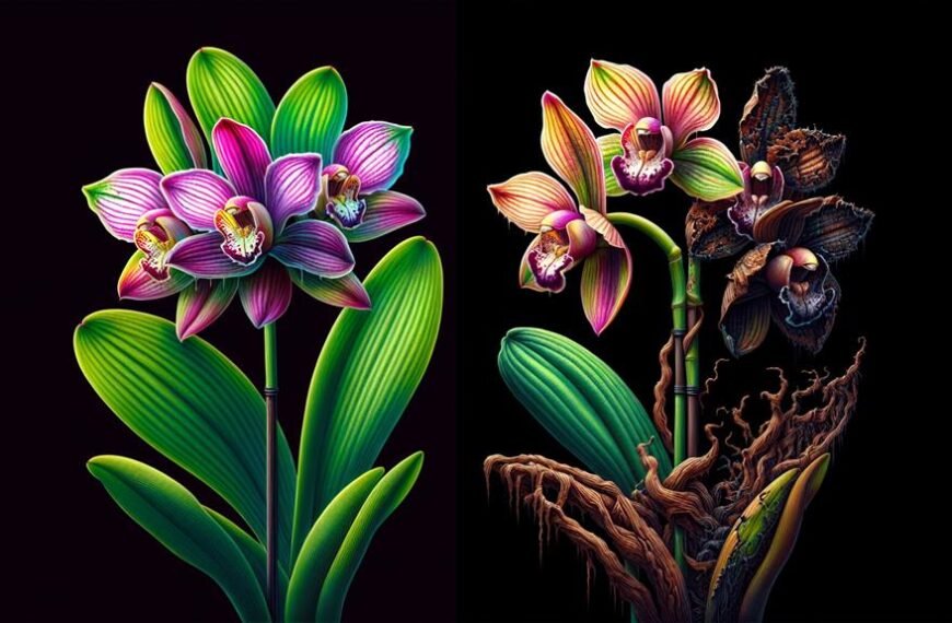 orchid crown rot prevention