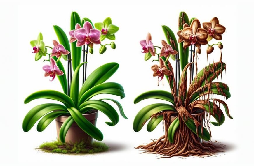 orchid crown rot prevention