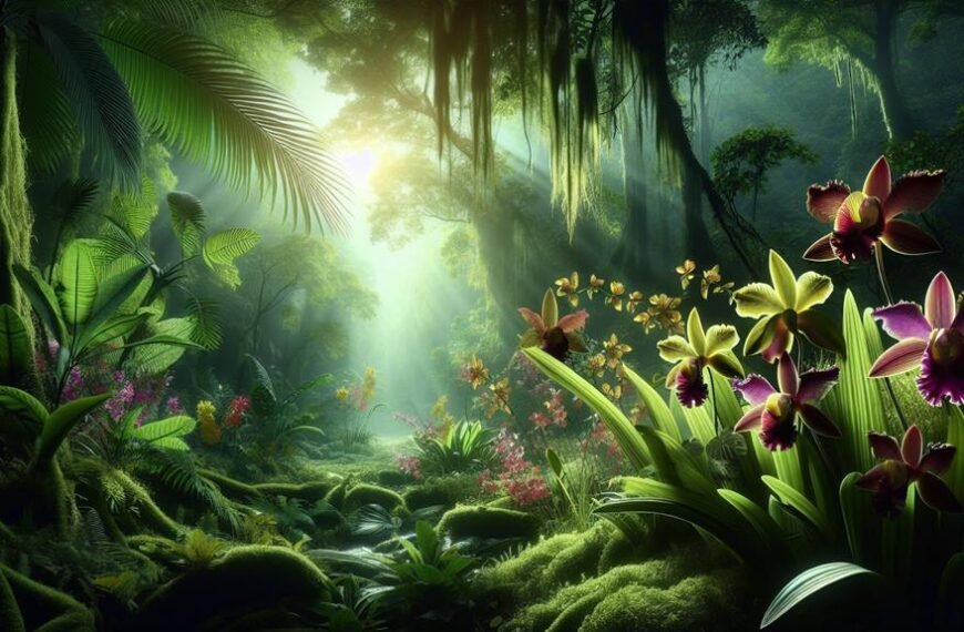 orchid diversity in rainforests