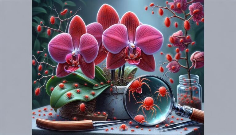 orchid enemy spider mites