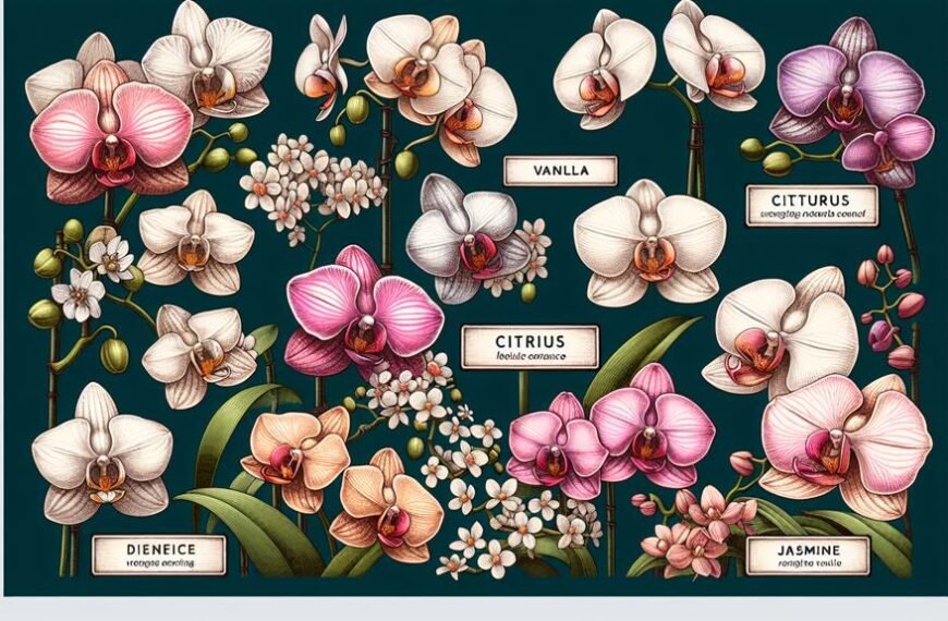 orchid floral scent comparison