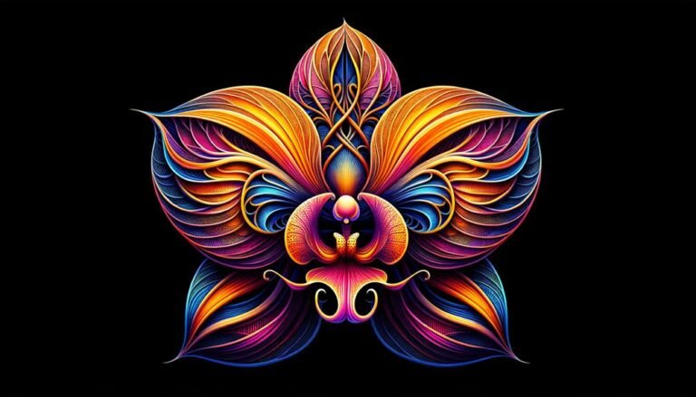 orchid flowers distinctive beauty