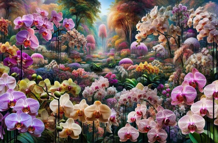 orchid fragrance in bloom