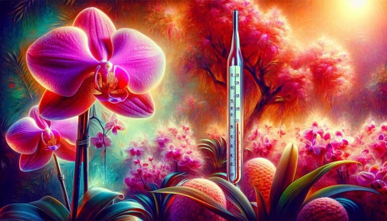 orchid growth temperature importance