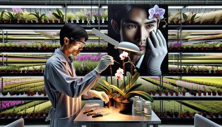 orchid hybridization for rare species