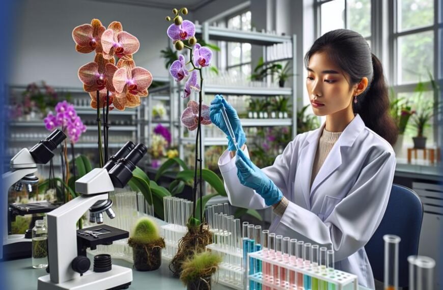 orchid hybridization genetic diversity