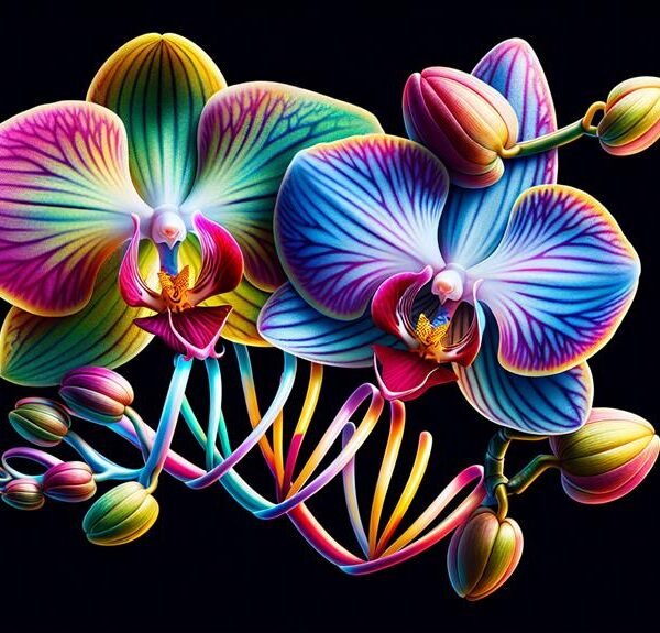 orchid hybridization genetic diversity