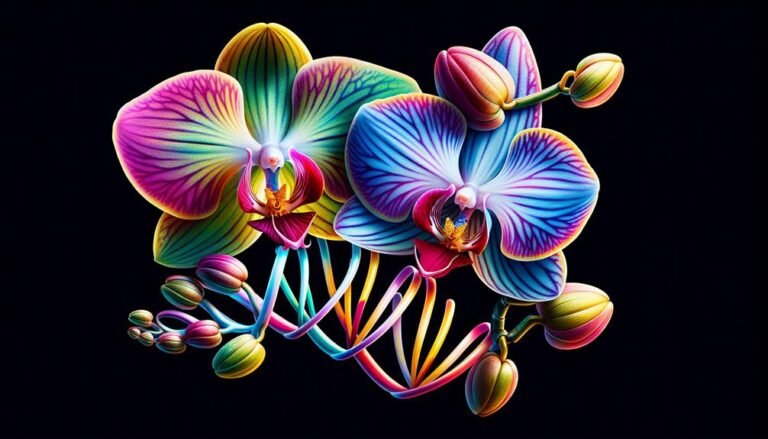 orchid hybridization genetic diversity
