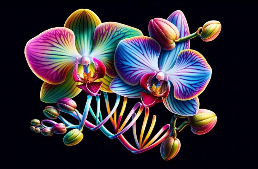 orchid hybridization genetic diversity