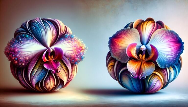 orchid hybridization genetic diversity