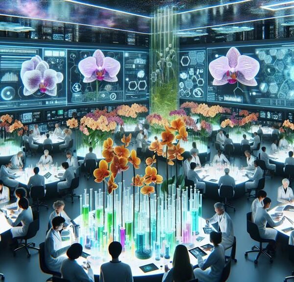 orchid hybridization in fragrance