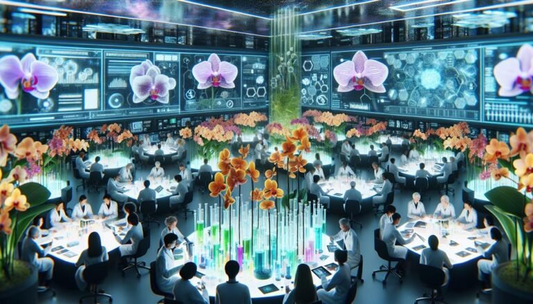 orchid hybridization in fragrance