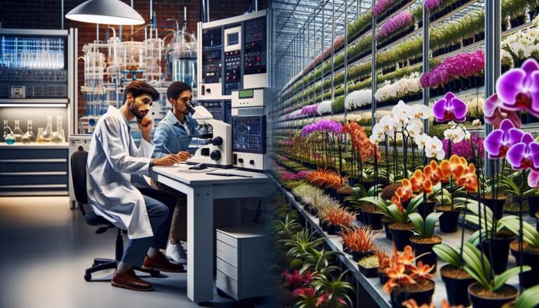 orchid hybridization methods evolution