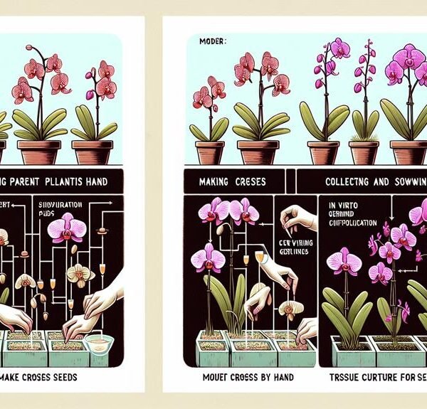 orchid hybridization techniques compared