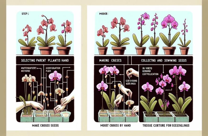 orchid hybridization techniques compared