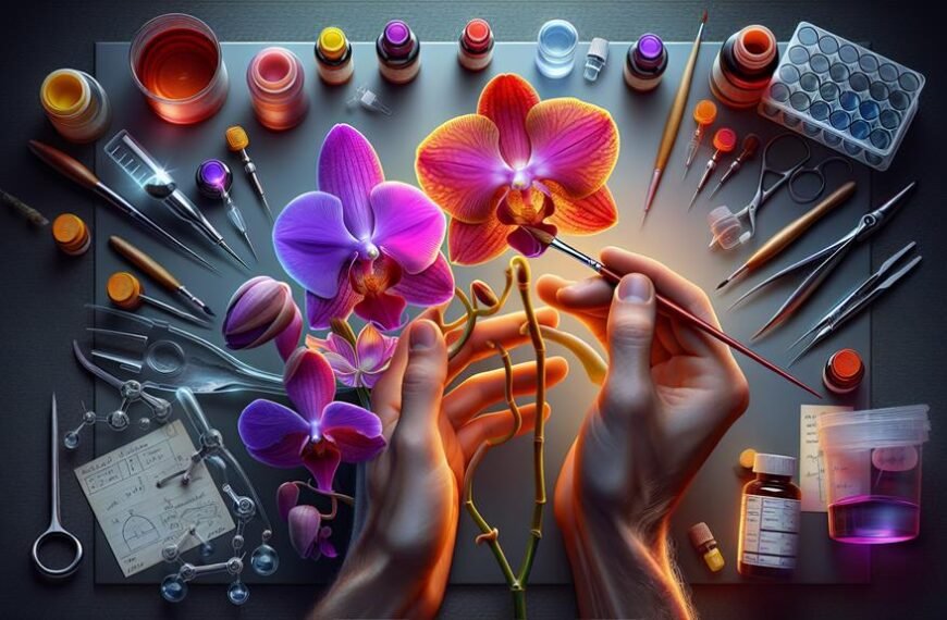 orchid hybridization techniques explained