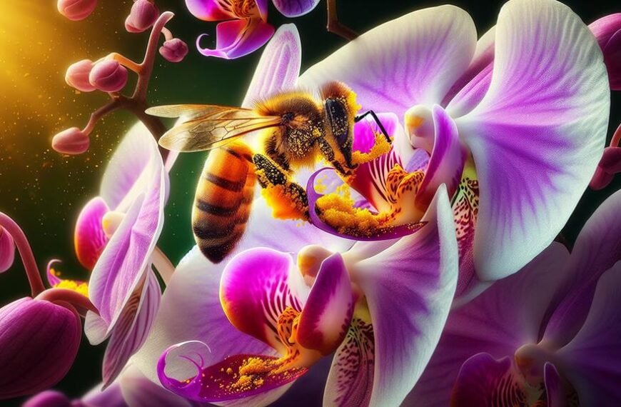 orchid hybridization through pollination