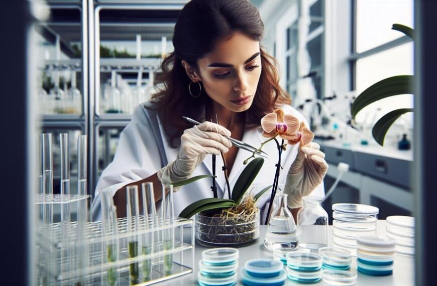 orchid hybridization via tissue culture