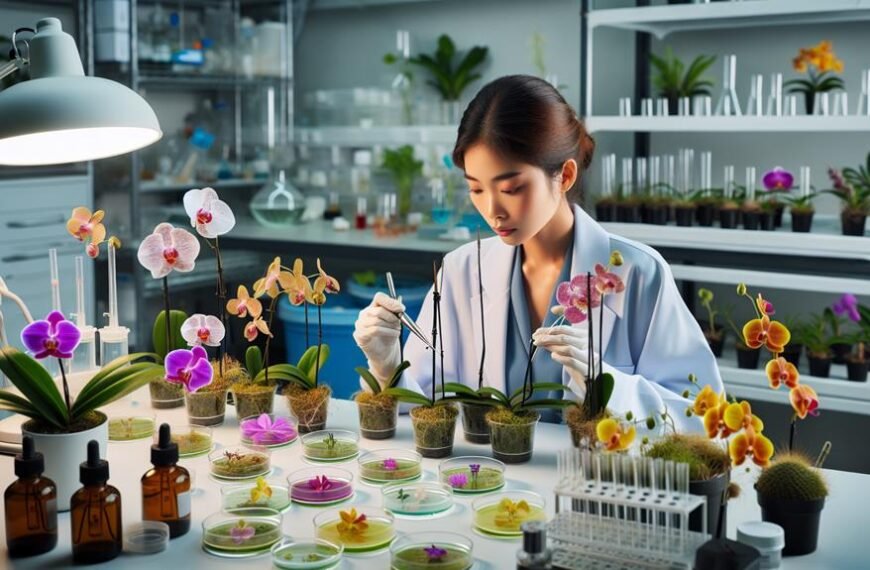 orchid hybridization with rare species