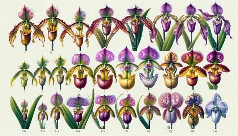 orchid labellum morphology analysis