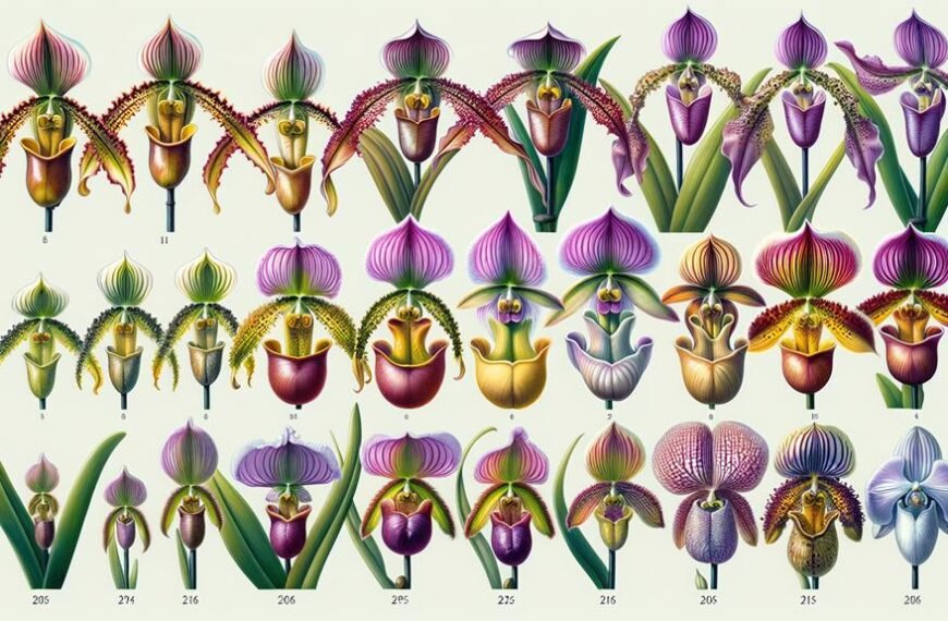 orchid labellum morphology analysis
