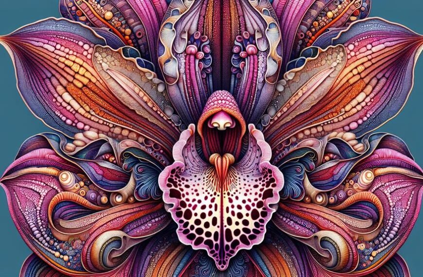 orchid labellum morphology insights