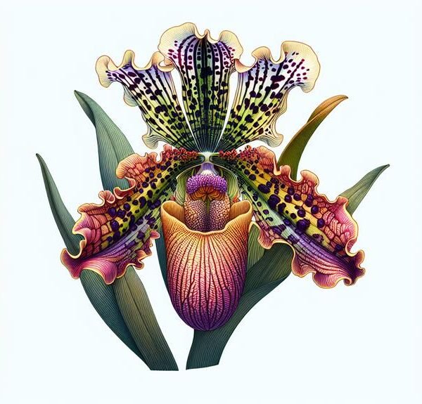 orchid labellum morphology insights