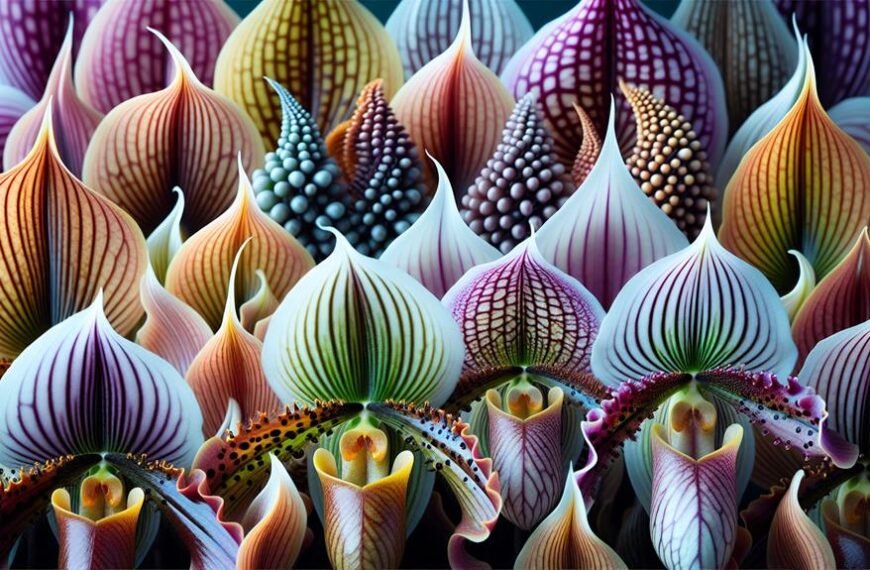 orchid labellum structure explored