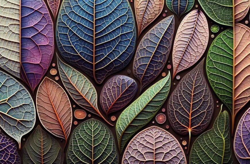 orchid leaf vein comparison