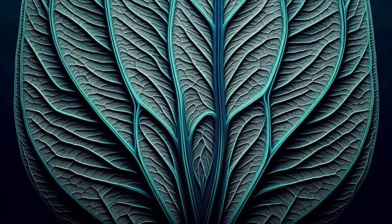 orchid leaf vein evolution