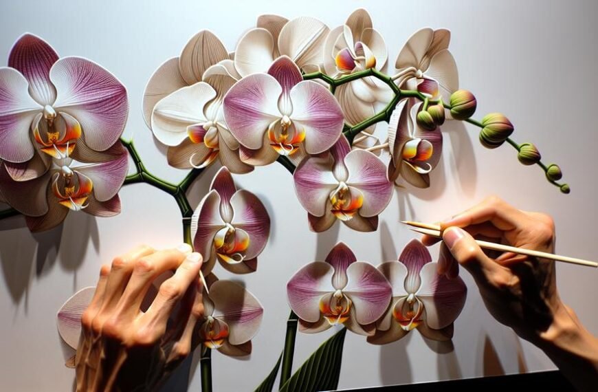 orchid petal design tutorial