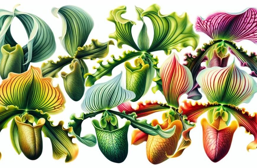 orchid petal shape variety