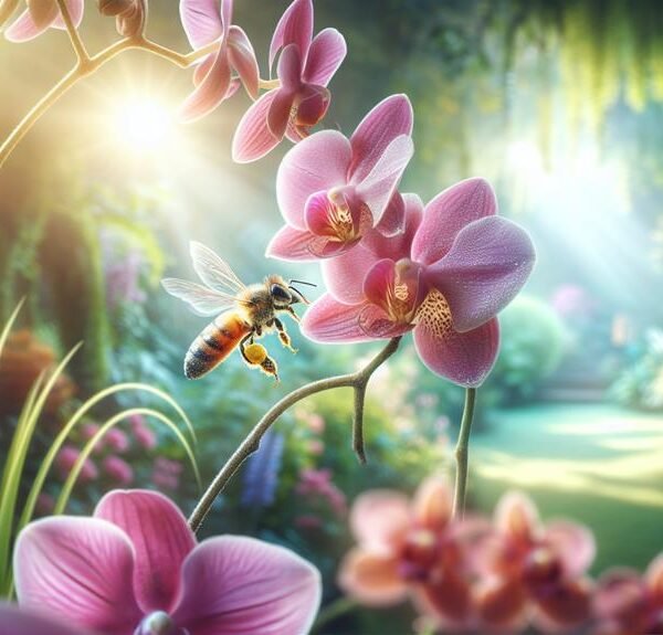 orchid pollination process explained