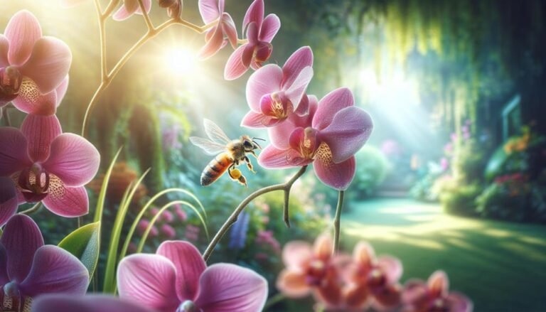 orchid pollination process explained