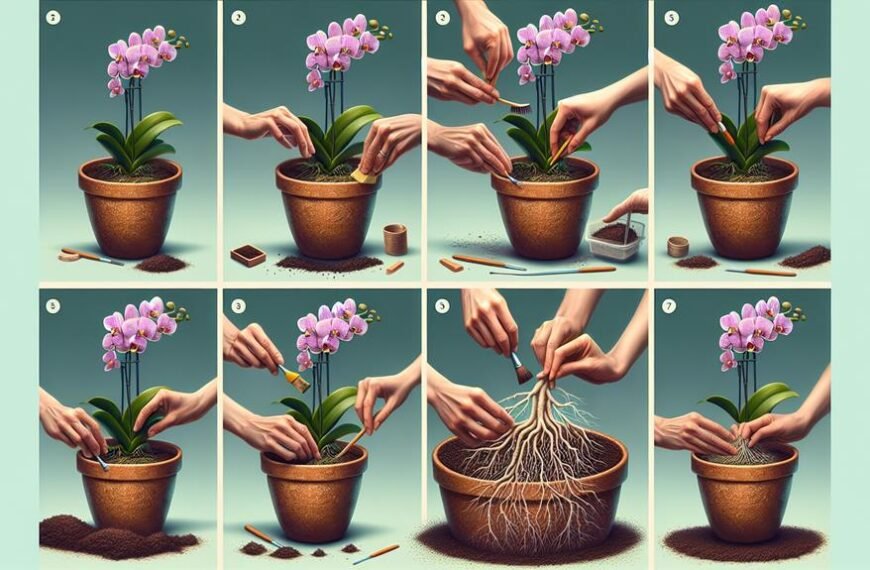 orchid potting for beginners