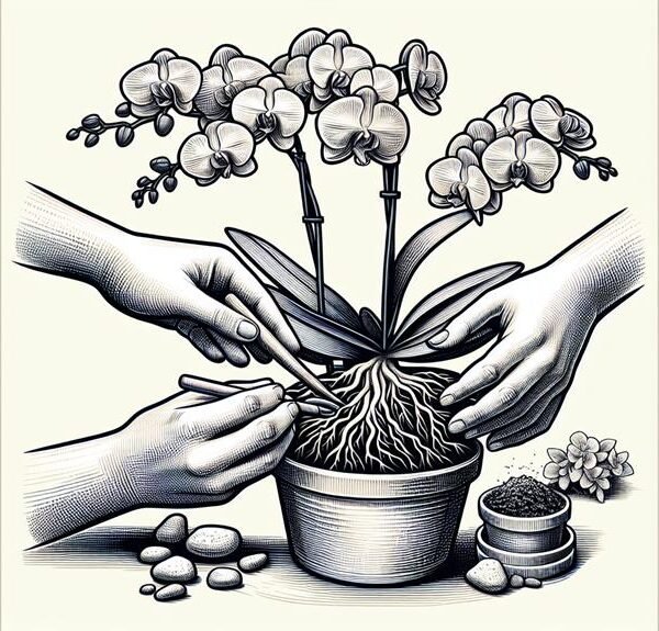 orchid potting for beginners